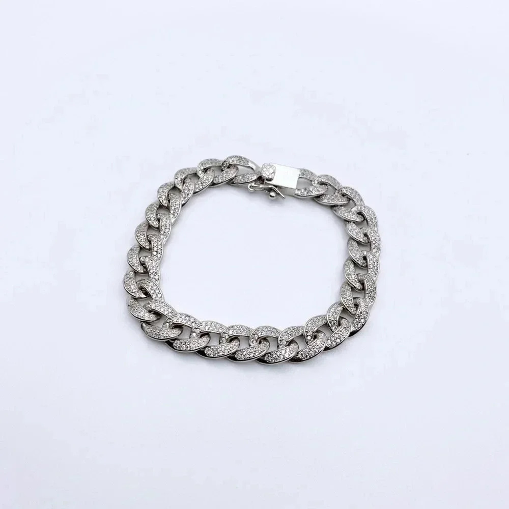 CHAIN Bracelet Cubic Zirconia - Picture 3 of 3